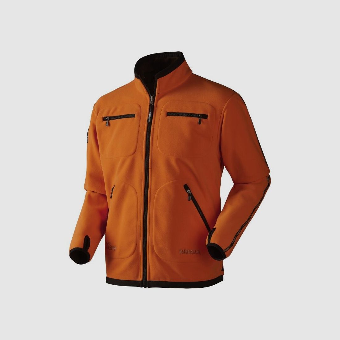 Härkila Kamko Fleecejacke Green/Orange