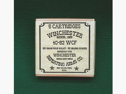 Replika Patronenschachteln 40-82 WCF Winchester