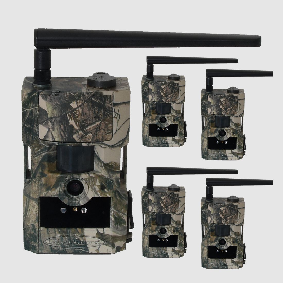 Pack de 5 caméras de chasse Bolyguard BG584G 4G - incluant une carte SIM Molnus de 3 mois
