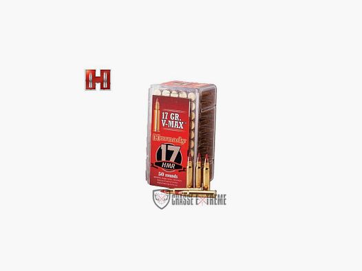 50 cartucce HORNADY Varmint Express .17 HMR 17 gr V-Max