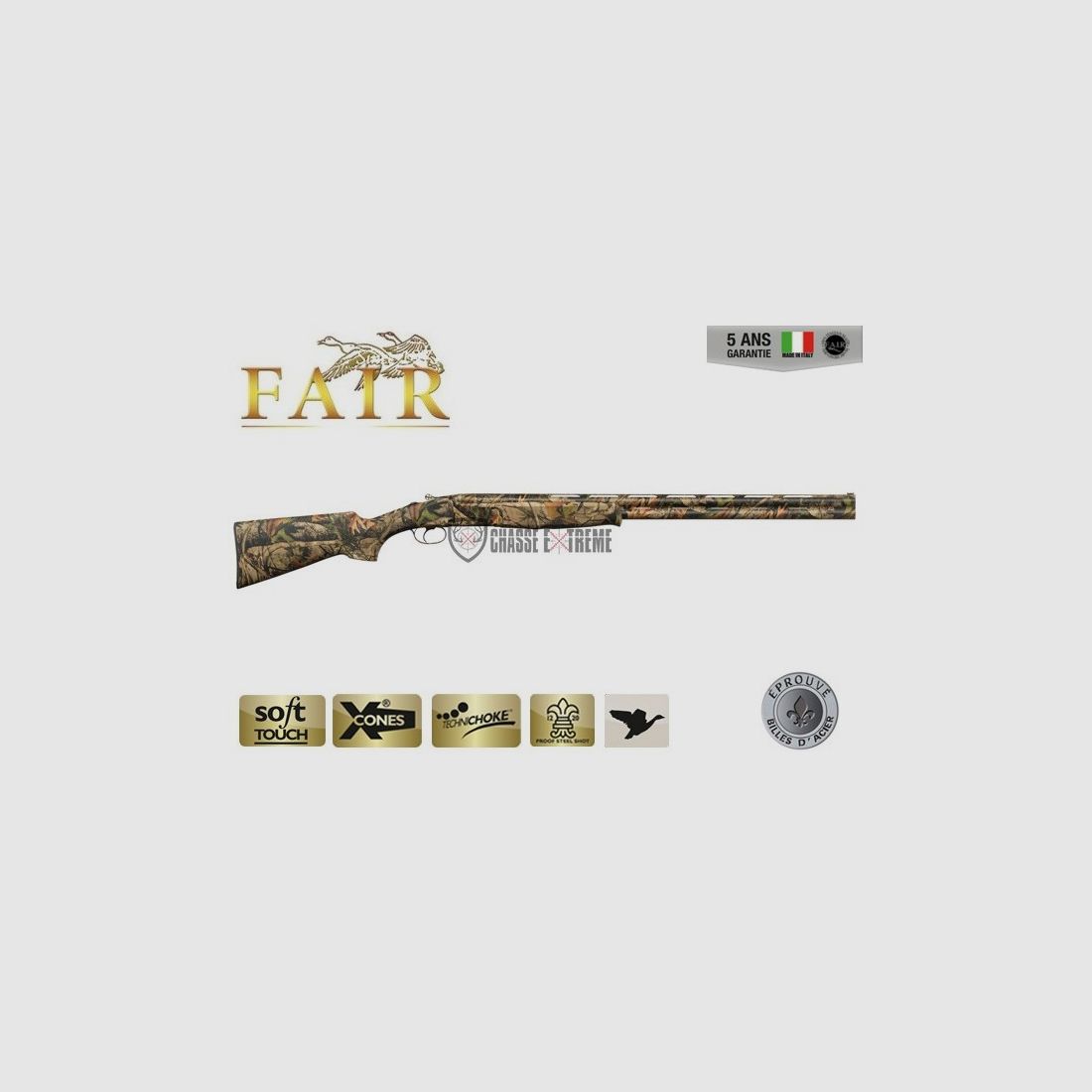 Fucile FAIR Premier Gabion Extractor Camo Cal.12/76, immagine 2 di 4