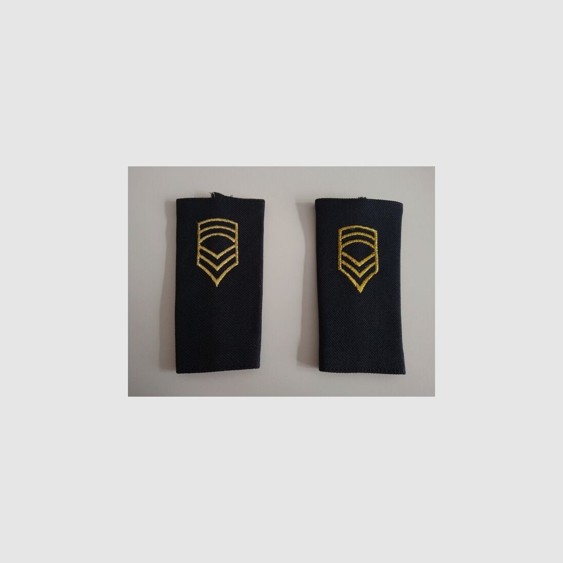 1 Paar Schulterklappen US Army Rang Master Sergeant Abzeichen