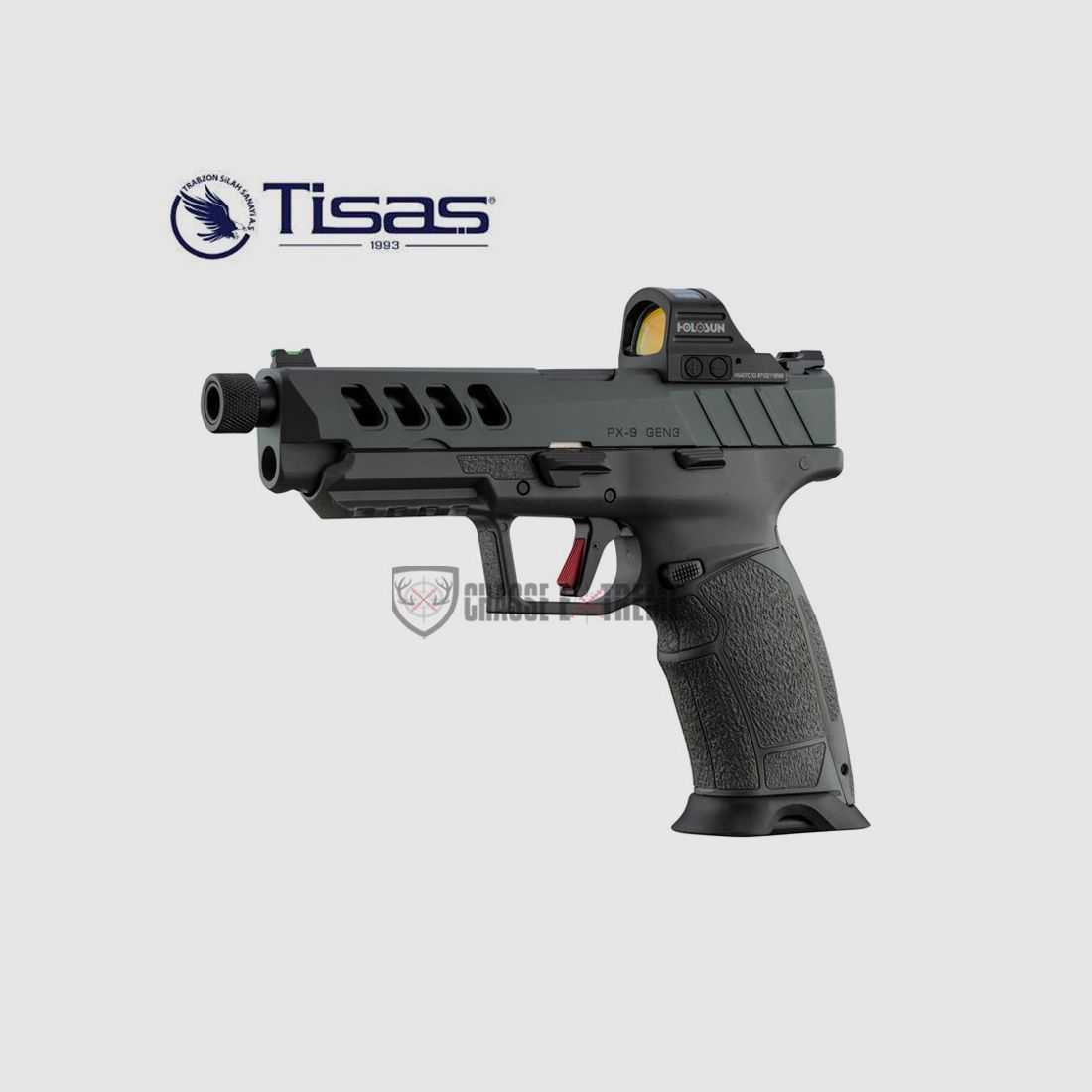 Pistole TISAS PX-9 Night Stalker Sf Gen3 Kal 9x19 mm + 407C, Bild 2 von 7