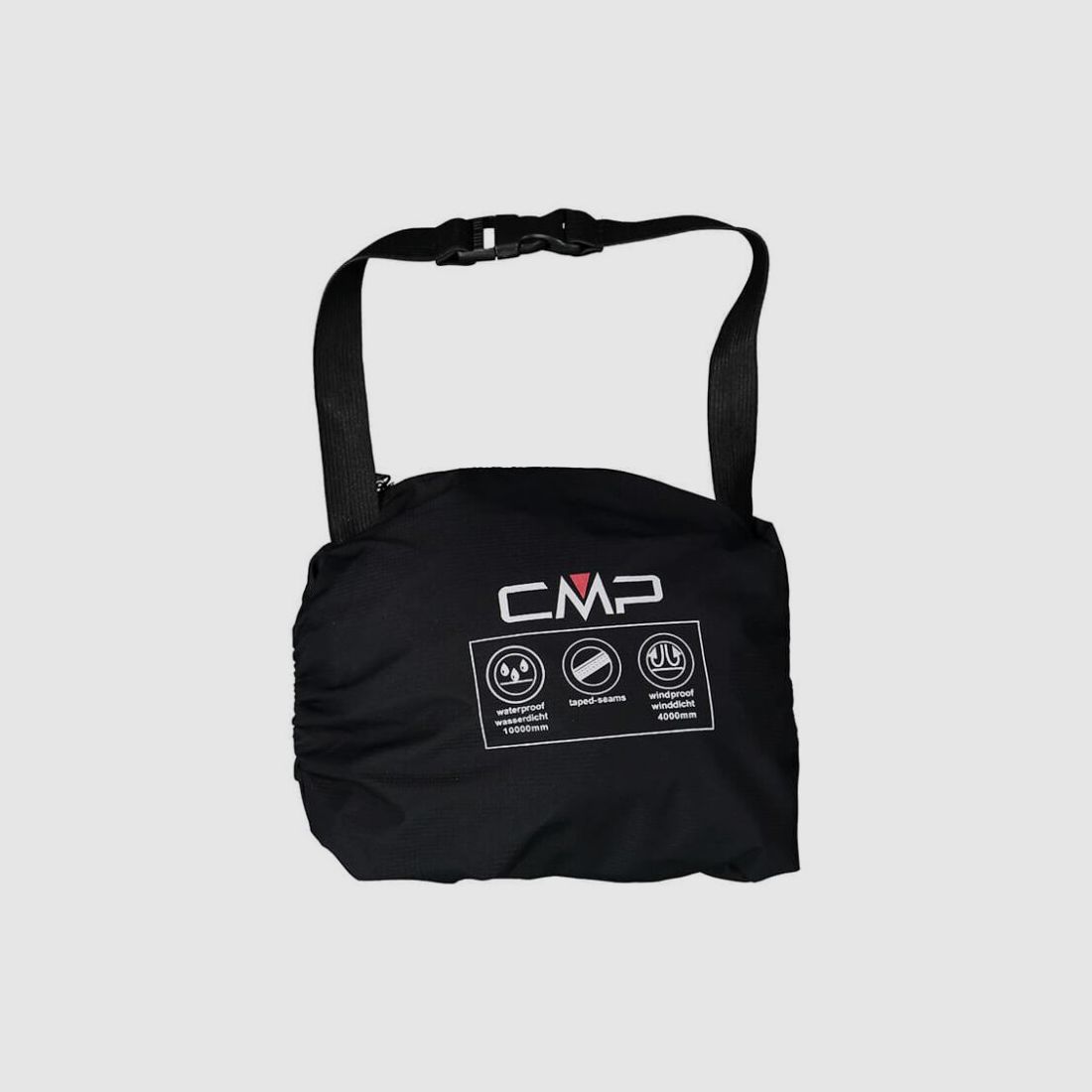 CMP Damen-Regenhose Pack Pocket Schwarz