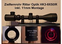 Scope Ritter Optik HK3-9X50IR incl. 11mm mount