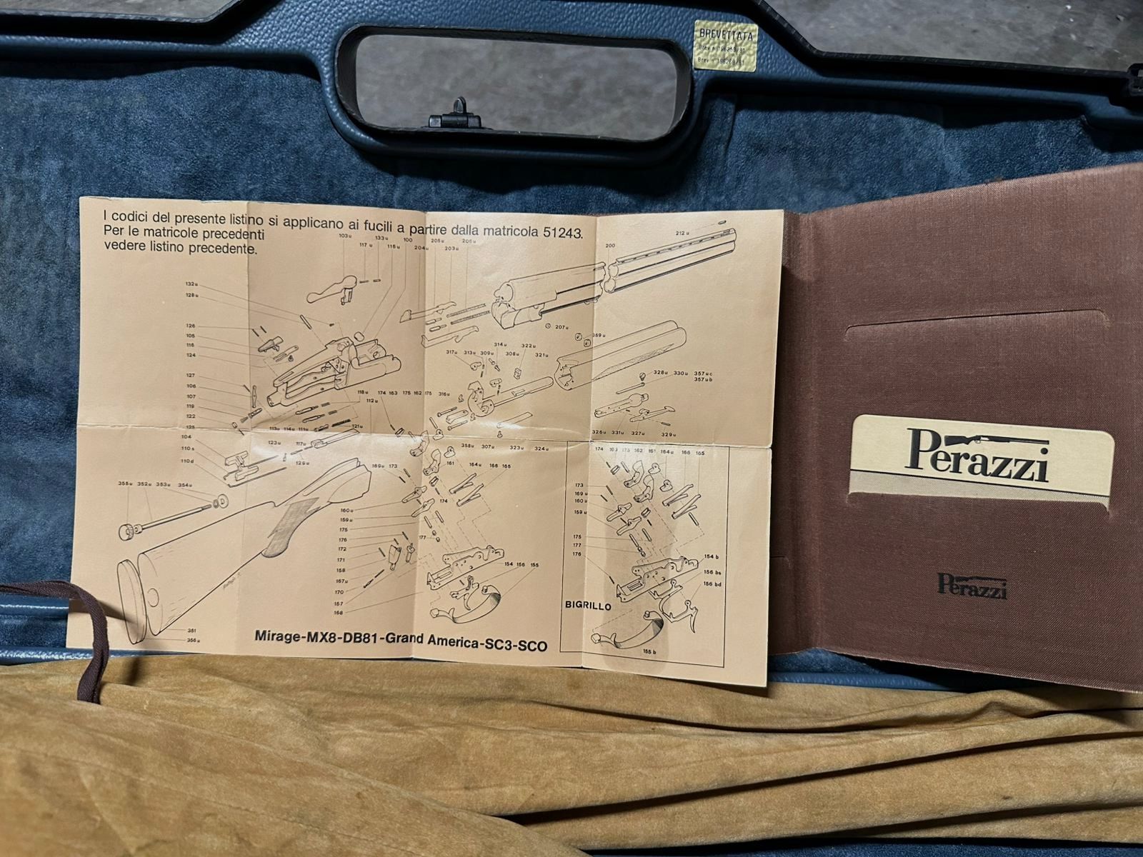 PERAZZI MX1-B FLINTEN