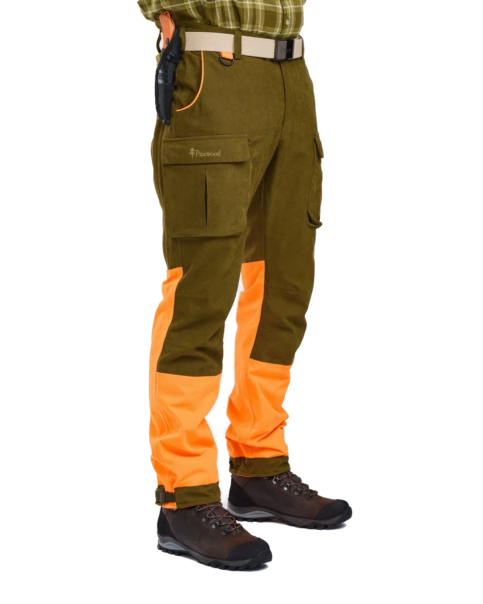 Pinewood Furudal Hose 5919 OliveGr/Orange C52, Bild 3 von 4