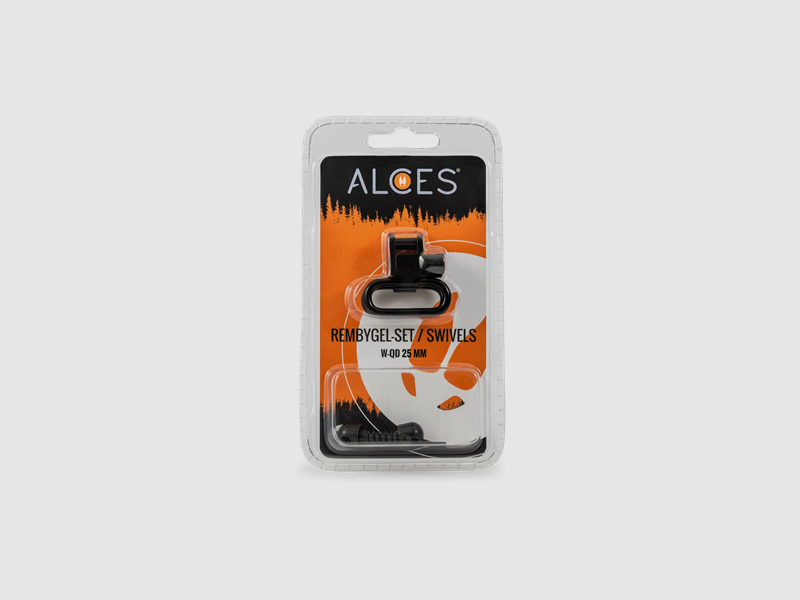 Alces rembøjler M-QD | 3mm pin | 25mm bøjle