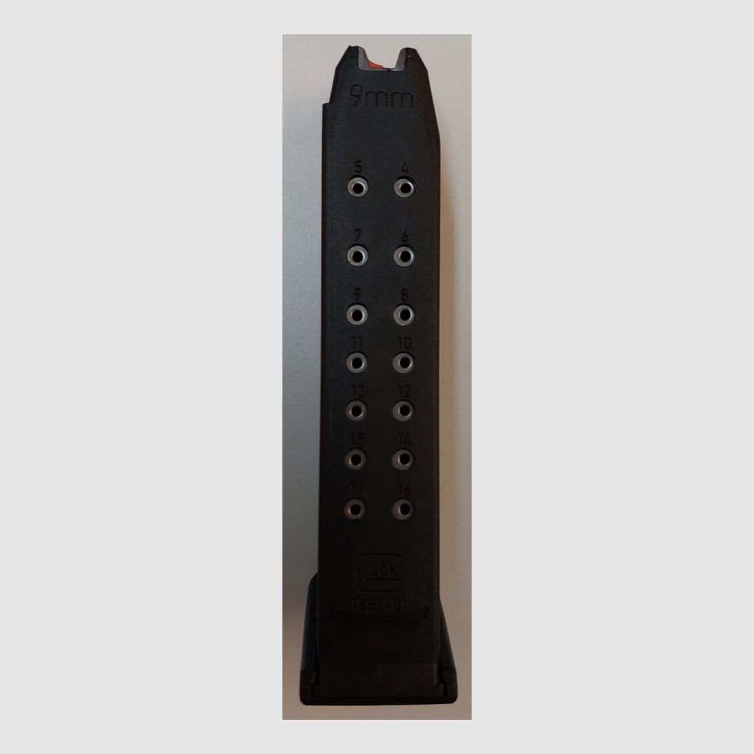 Glock magazine 17 rounds 9x19/9mm Para for pistol Glock 17 Gen.5