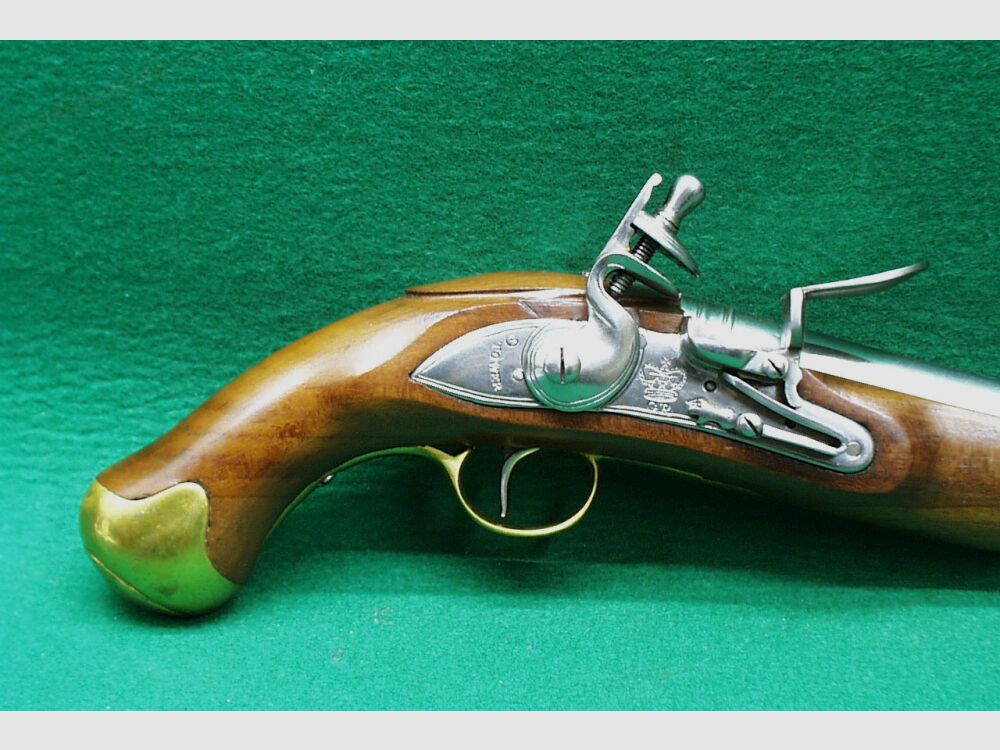 Indien Steinschloß Pistole P12 Elliot Light Dragoon