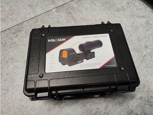 Holosun Set HS510C + HM3X Magnifier + Schutzkoffer