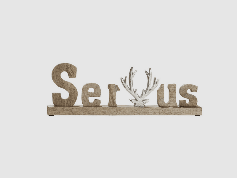 Guild Servus on wooden base