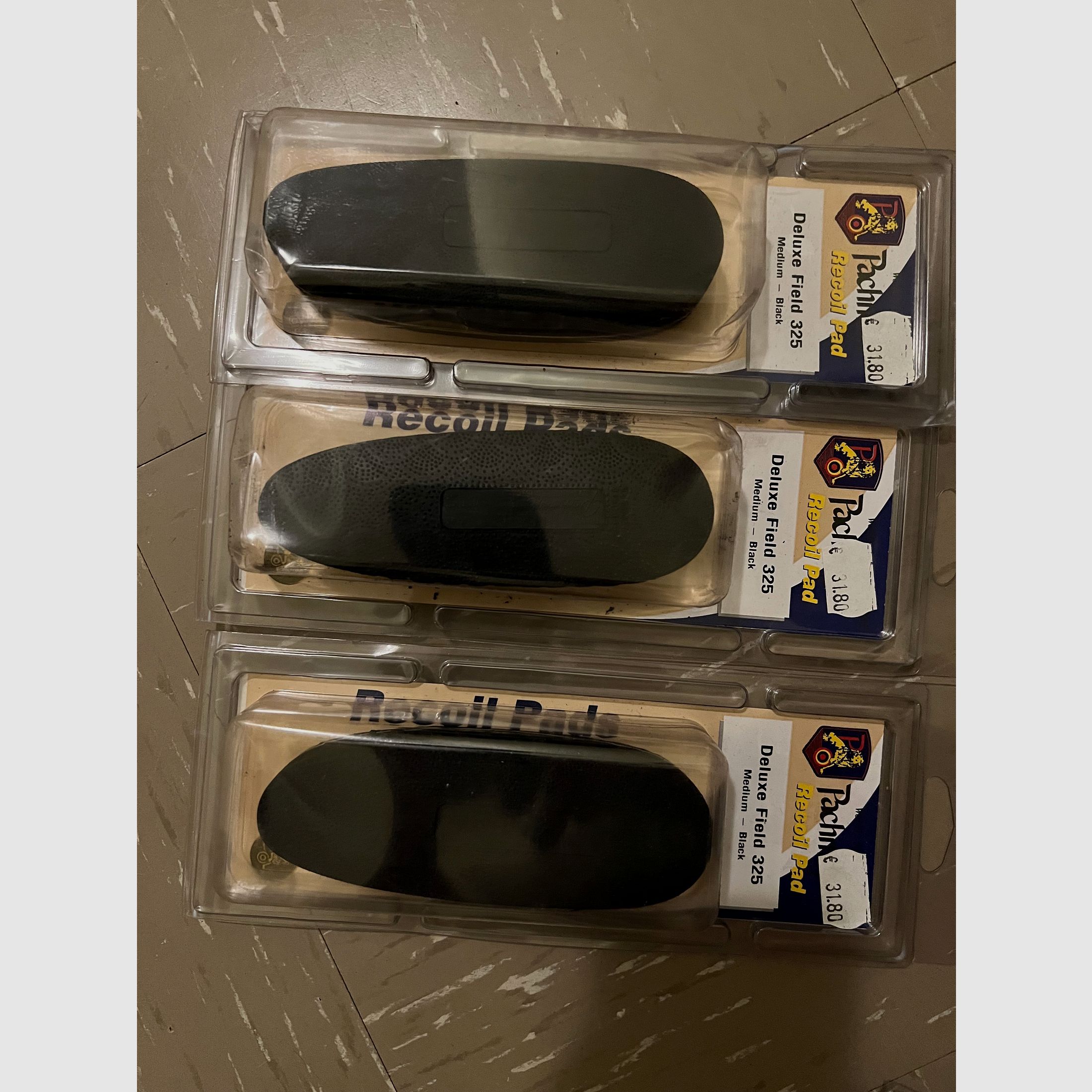 Pachmayr Schaftkappe Schwarz verschiedene Größen vorhanden!