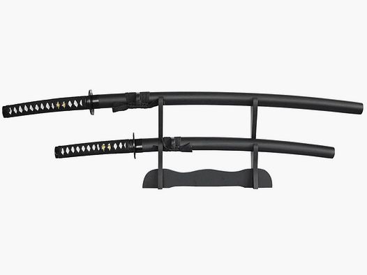 Set di spade samurai nere