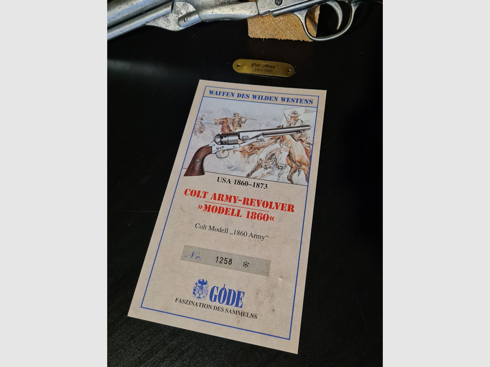 COLT ARMY-REVOLVER MODELLO 1860