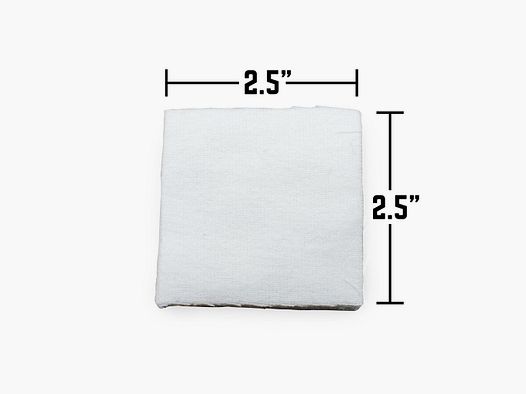 Płatki czyszczące Shooter's Choice 2.5" (100% bawełna) - 100 sztuk (SHF-917-100)