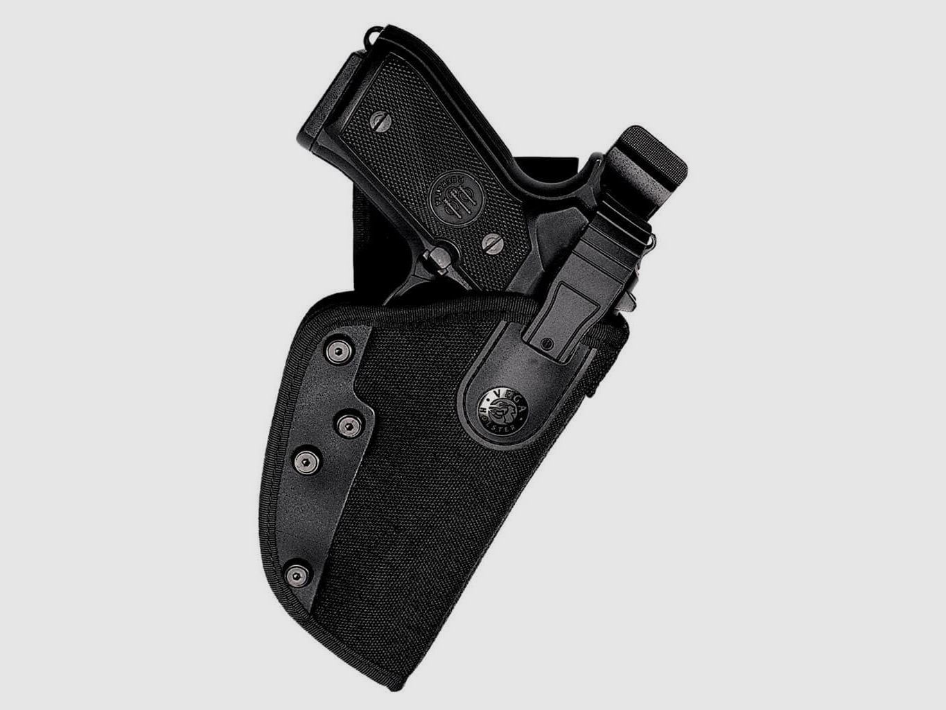 Vega Holster Holster z systemem szybkiego zwalniania i mechanizmem bezpieczeństwa Vega Stop Snap