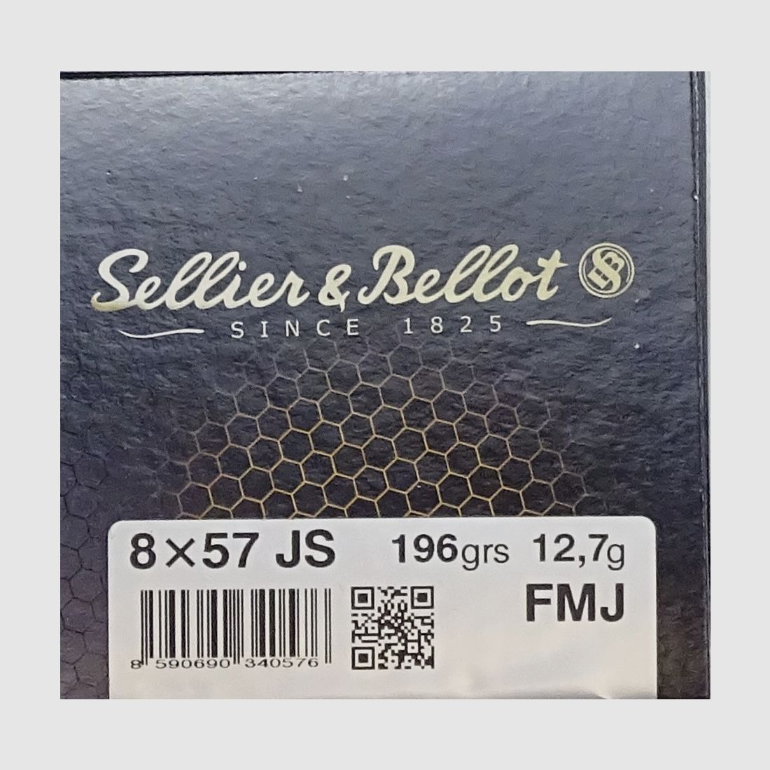 Sellier & Bellot 8x57JS FMJ 196grs - 400 rounds