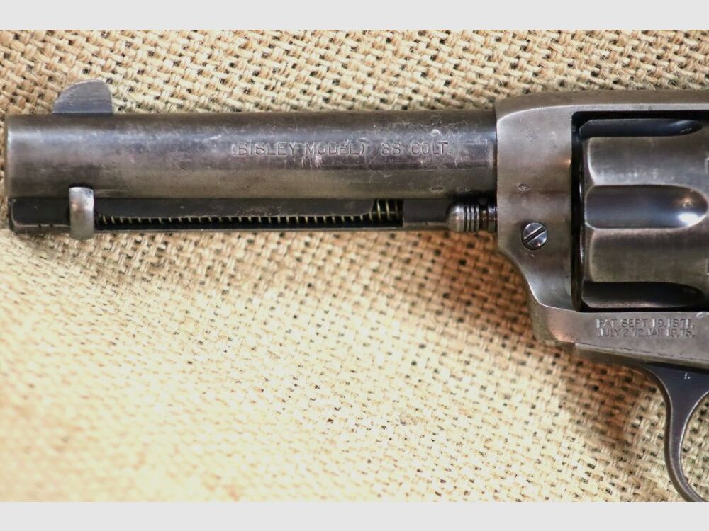 Colt Mod. 1873 Bisley, canon de 4 3/4 pouces, calibre .38 Colt, année de fabrication 1905