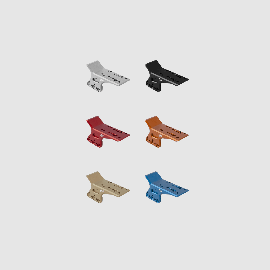 Side mount for red dot sights, CZ Tactical Sports Orange | CZ TS2, image 1 of 7