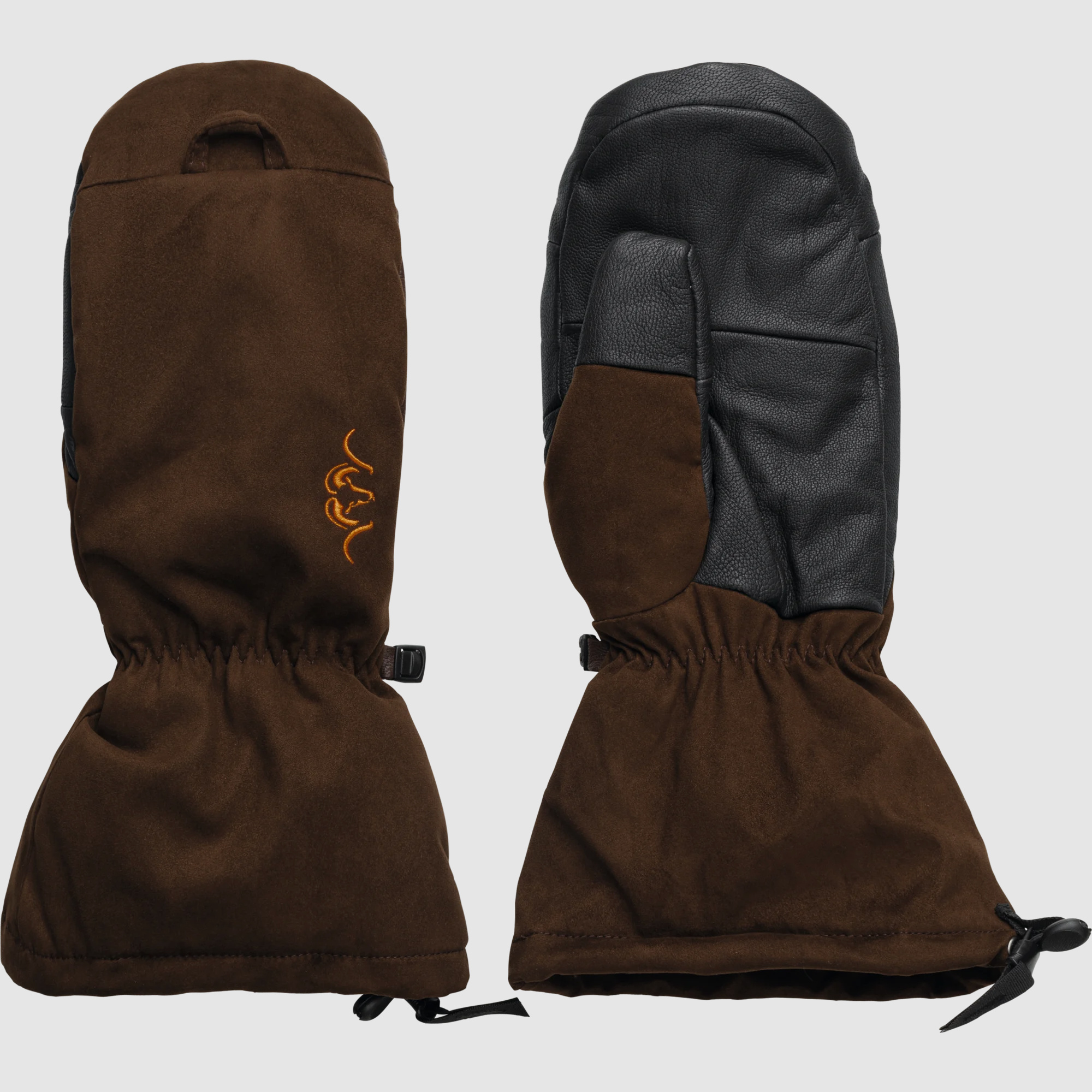 Suede Fäustlinge Marlon Dunkelbraun 10