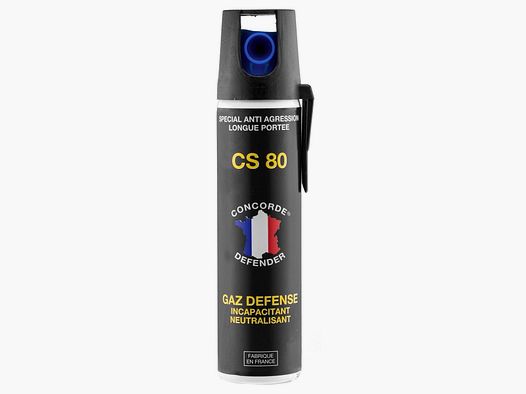 Aérosol Concorde Defender Gaz CS 80 - 75ml