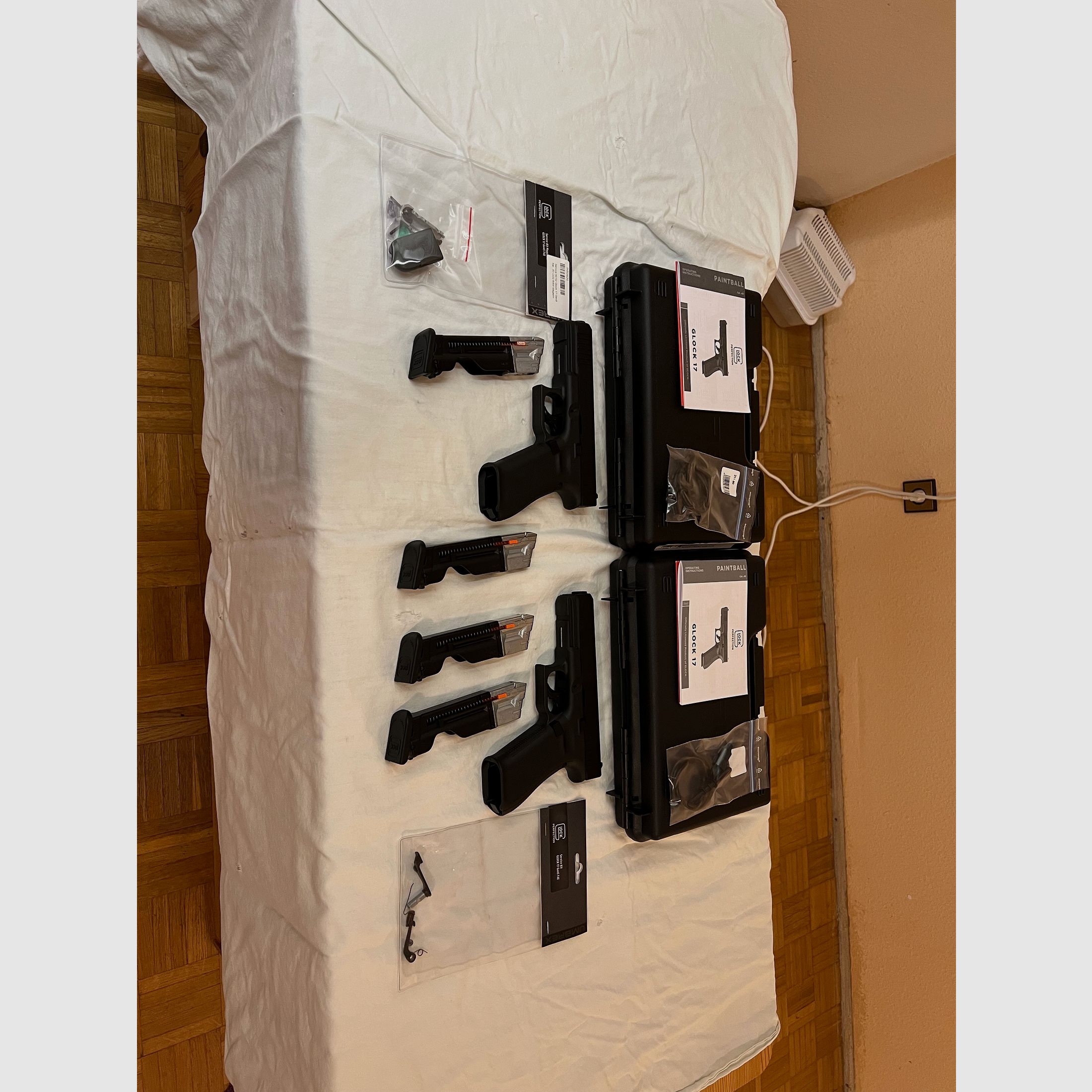 Umarex VFC Glock 17 Gen.5 T4E CO2-RAM Pistole Kal. .43 neu NP 300€