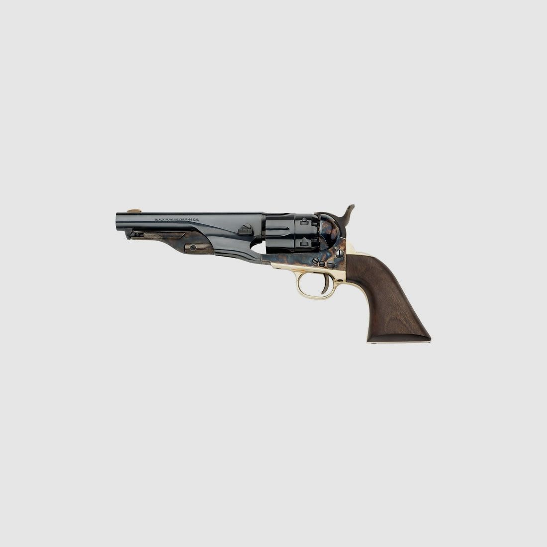 Replica 1862 Pietta Colt Pocket Police staal Sheriff gegraveerd Kal.44 PN