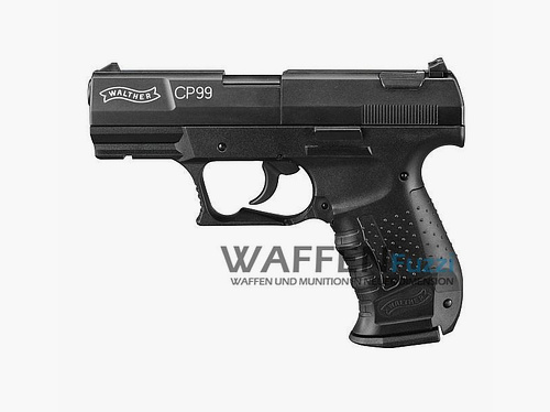 Walther CP99 CO2 Pistole 4,5 mm Diabolo brüniert