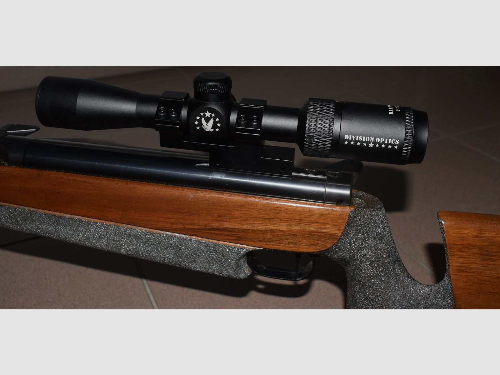 Air rifle Walther LGR sniper conversion completely revised