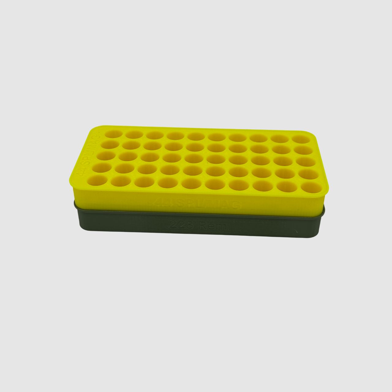 Reloading board for 9 mm, .308 & others – Structured case holder