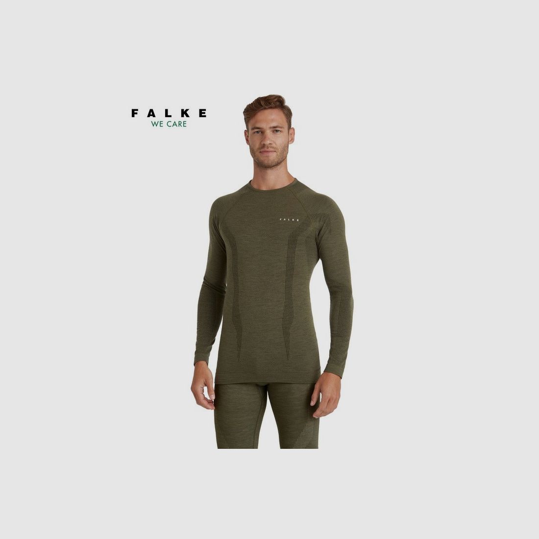 FALKE Herren Langarmshirt Wool-Tech