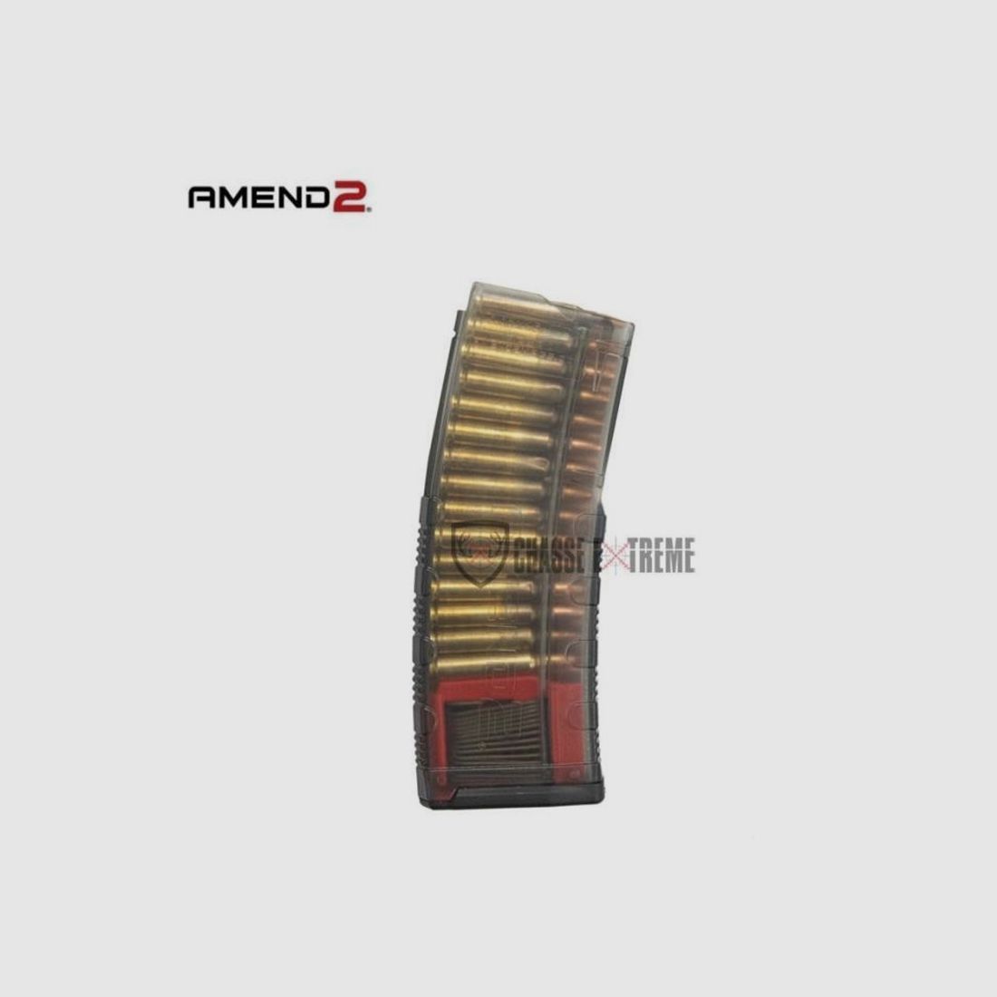 AMEND2 Magazin für Ar15 Mod-C Transparent 30 Schuss, Bild 2 von 2