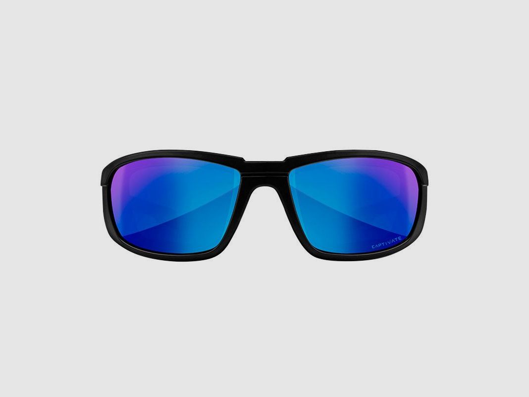Wiley X Boss Captivate blaue Spiegelgläser, schwarz, Bild 1 von 7