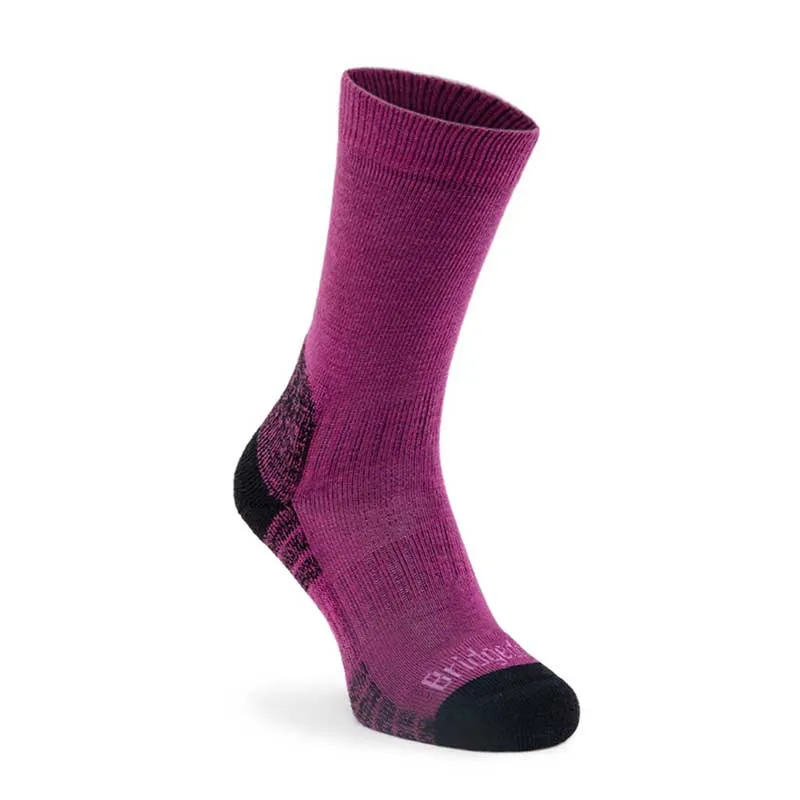 Bridgedale HIKE Lightweight Endurance Boot berry women's socks