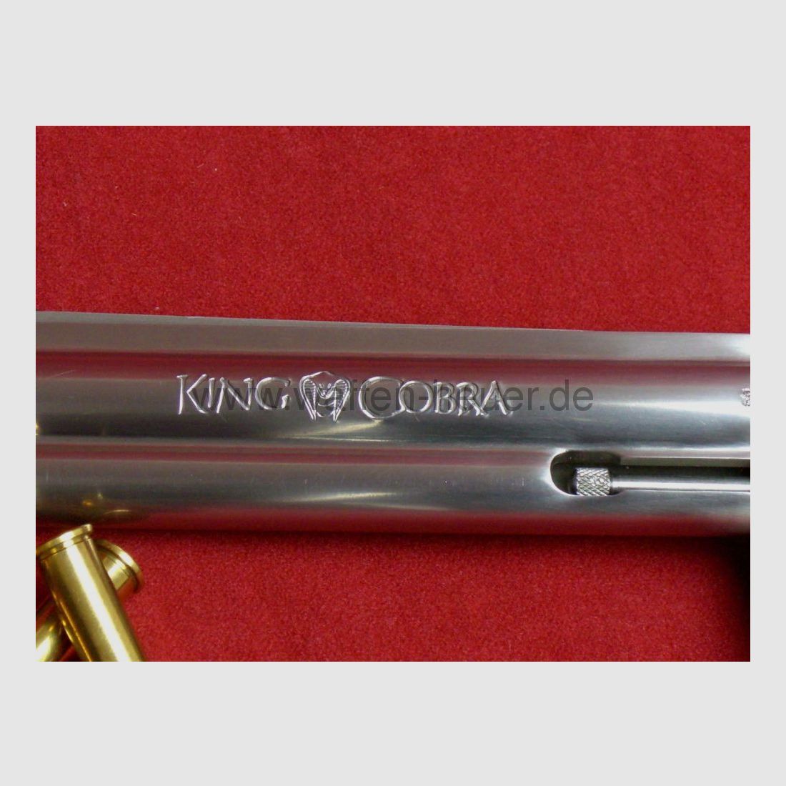 Colt King Cobra, canon de 6 pouces, en acier inoxydable,