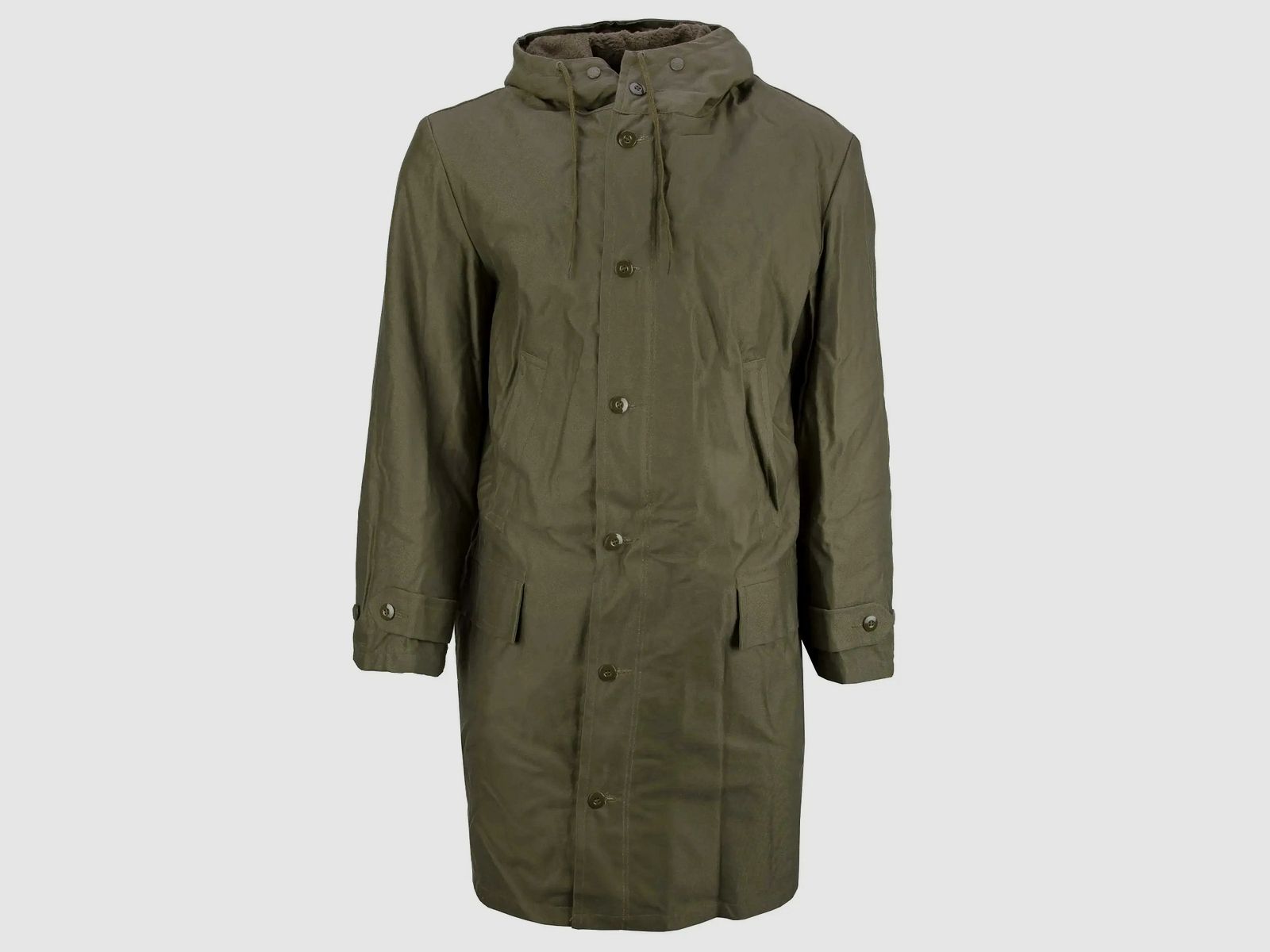 Bundeswehr Original BW Parka Lungo con Fodera TL come nuovo