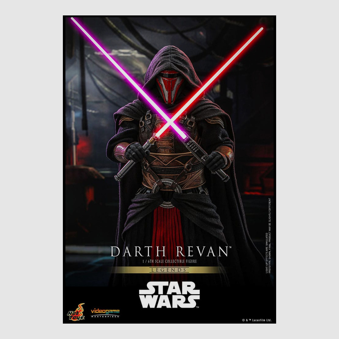 Star Wars Legends Videogame Masterpiece Actionfigur 1/6 Darth Revan 31 cm | 43248