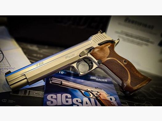 SIG Sauer P210 Super Target 6" INOX calibre 9mm Luger MADE IN GERMANY