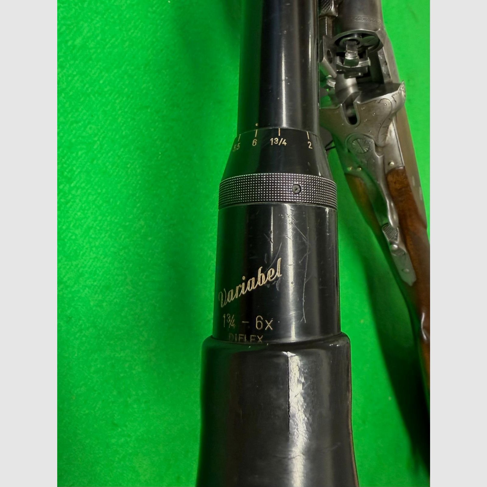 Sauer & Sohn Bohrung Links 7x57R, 16/70, .22Mag mit ZF 1,75-6x35