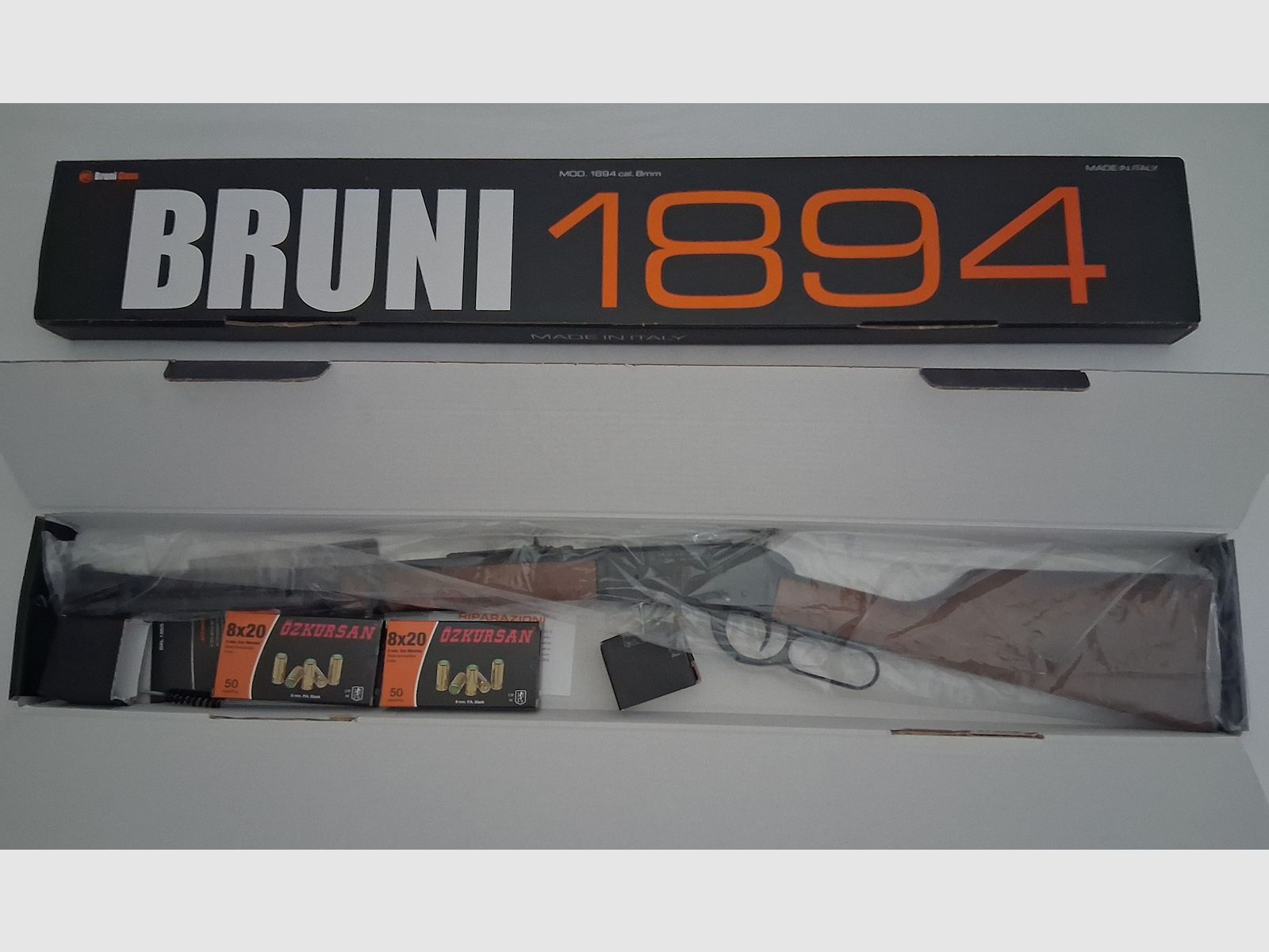 Bruni 1894 8mm Knall. NEU!!!