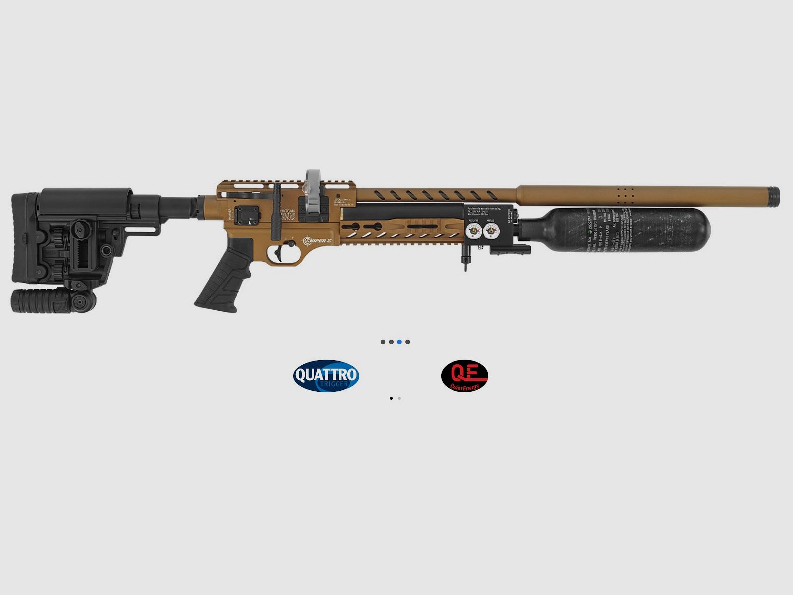 Hatsan AR PCP Factor Sniper S Bronze., afbeelding 2 van 2