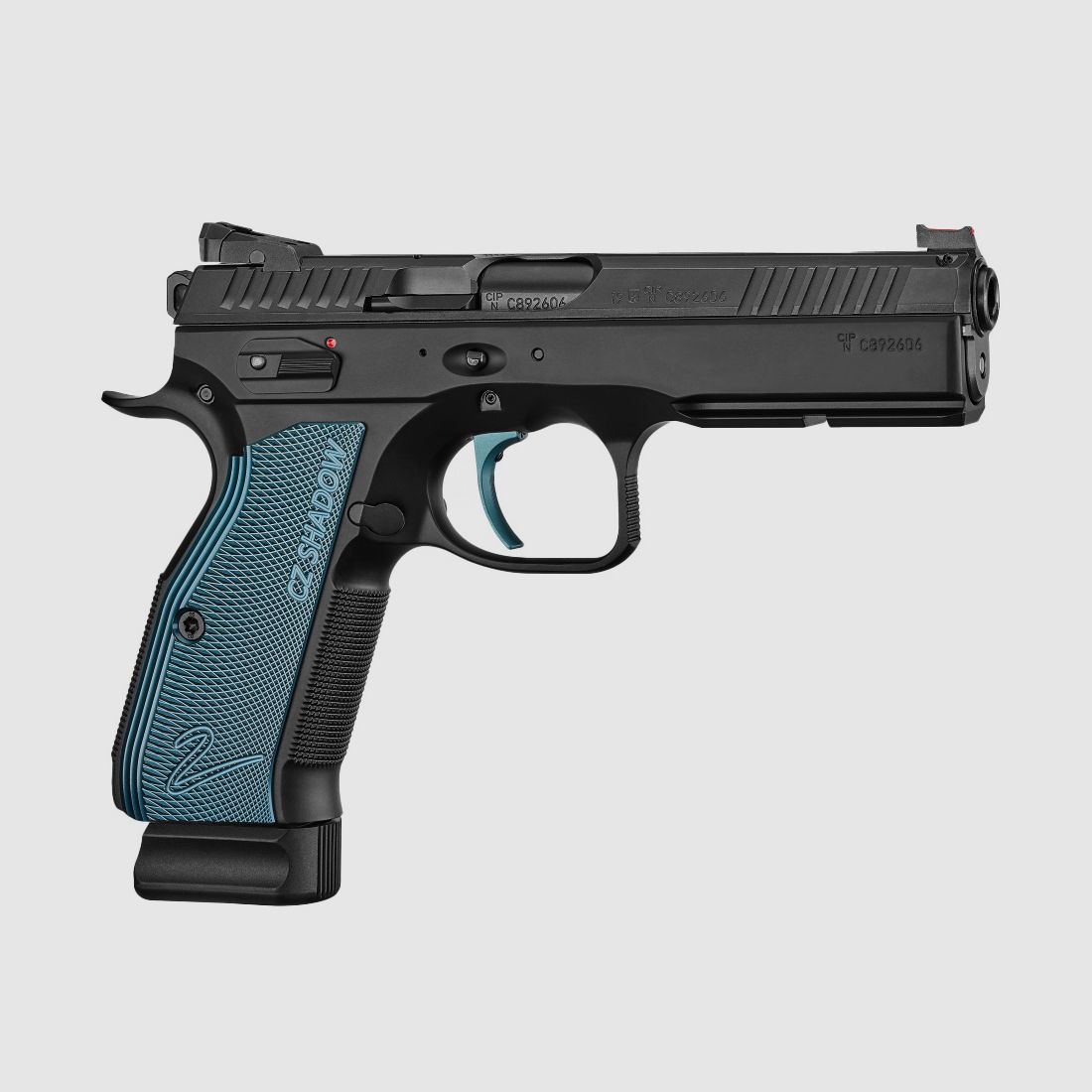 CZ CZ75 Shadow 2 Schwarz/Blau Single Action