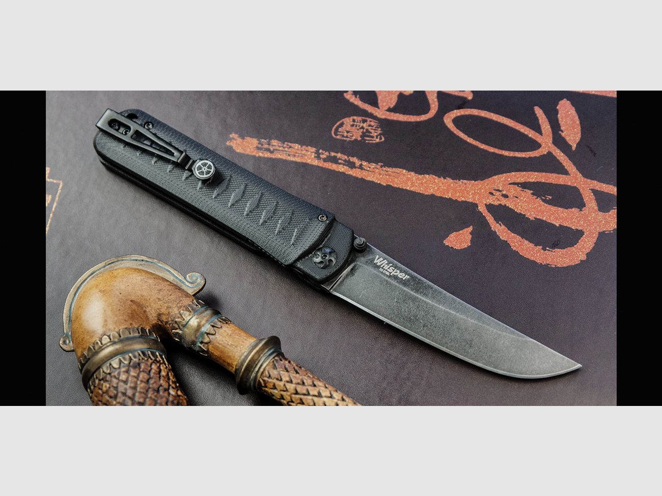 Whisper - D2 Stonewash mit Schwarz | 92966