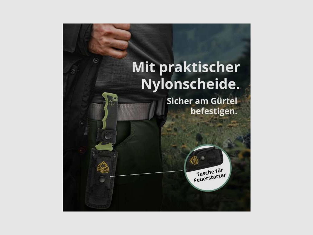 PUMA XP FOREVER SURVIVAL Messer mit Feuerstarter
