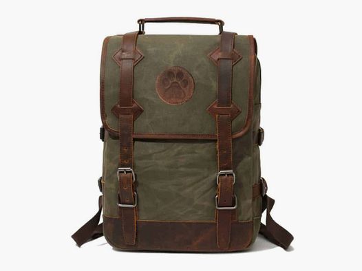 Zaino Canvas Verde