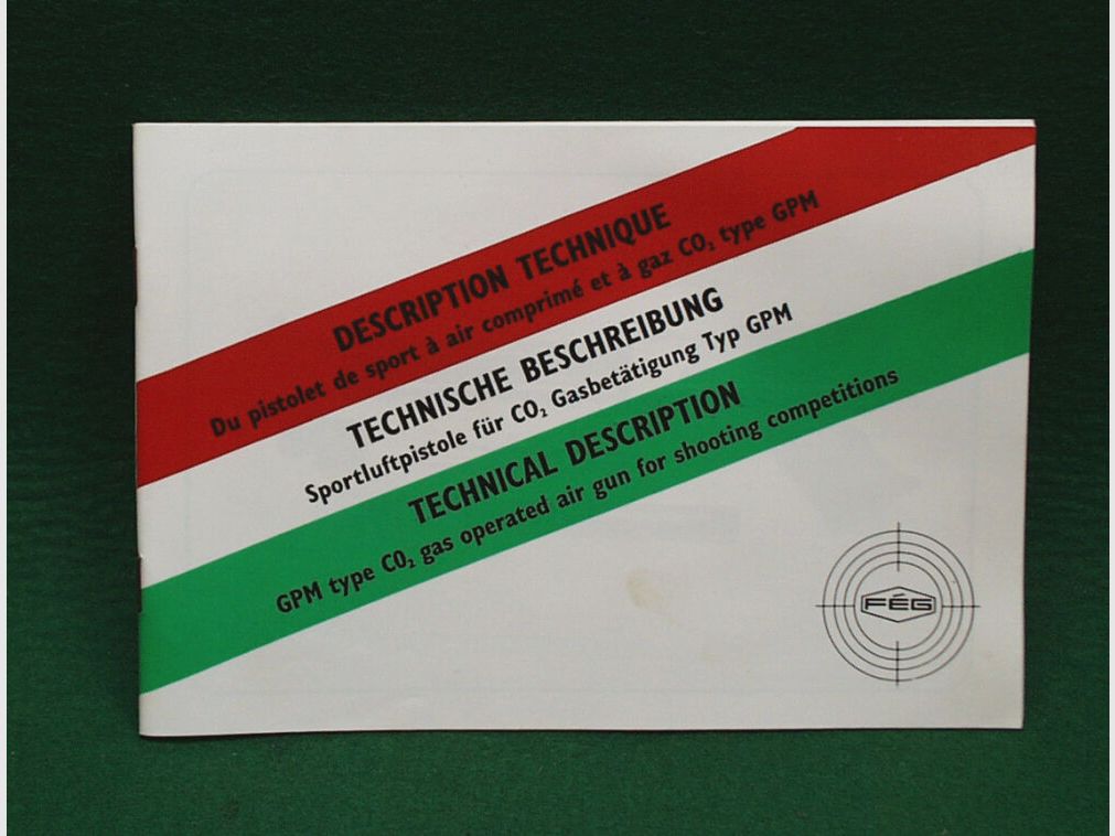 FEG Match Pistol CO2 GPM-02