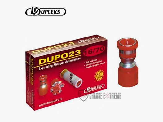 5 Cartouches DDUPLEKS Dupo 23 Cal 16/70