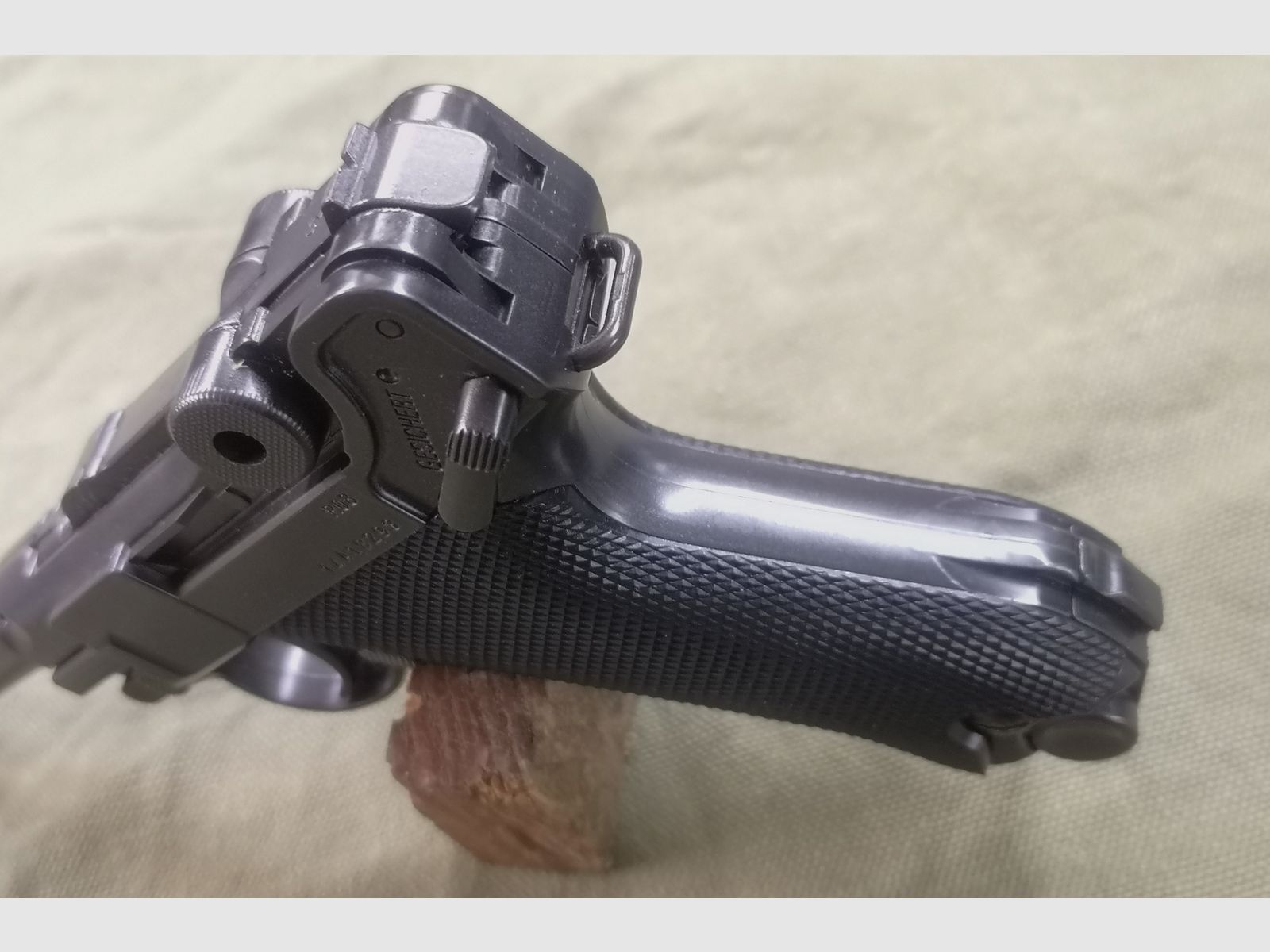 Luger 08 Pistola de Aire Leyendas Todo Metal