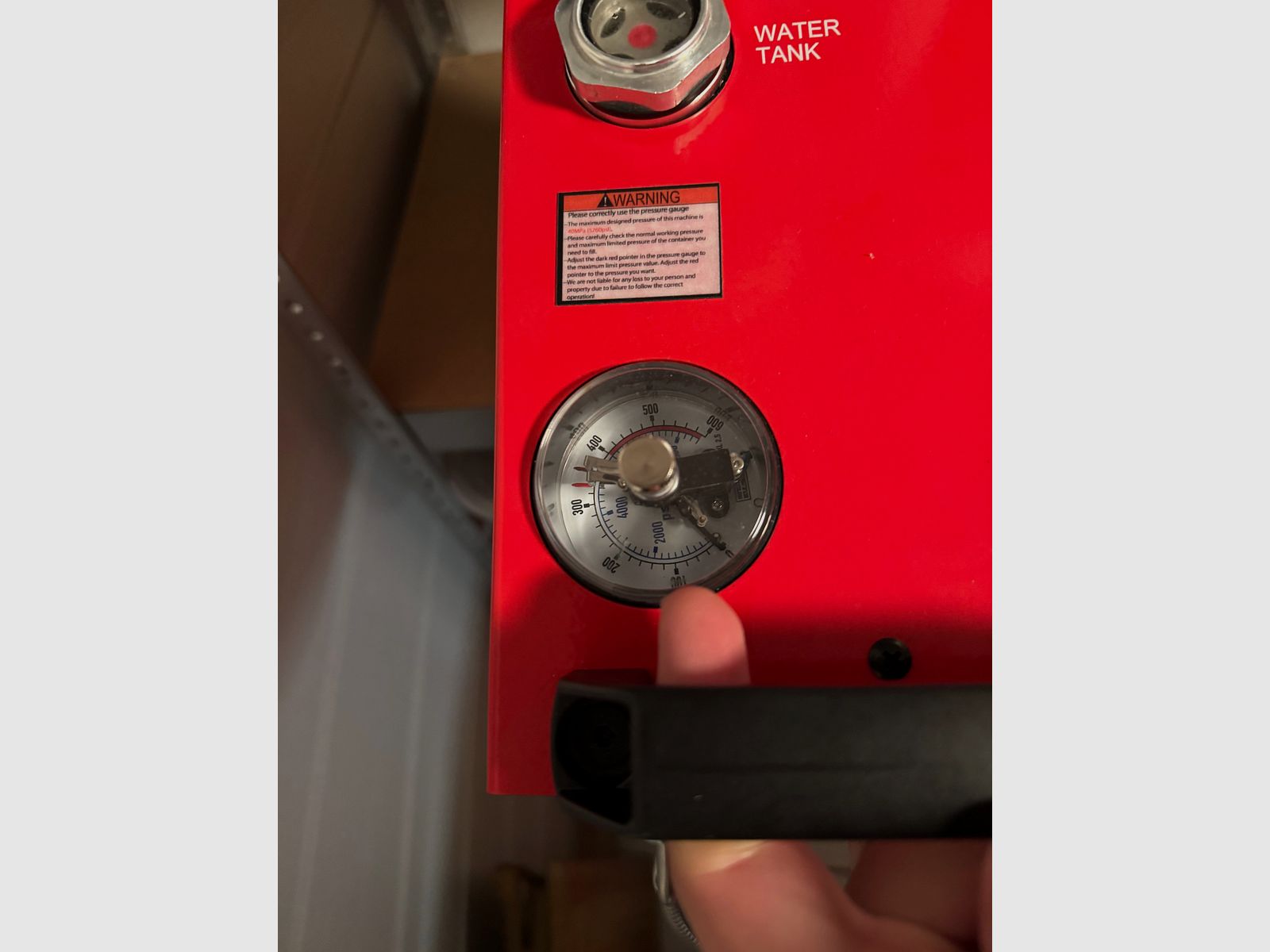GX PUMP GX-E-CS4-I Tragbarer PCP kompressor 400 bar 5800 psi